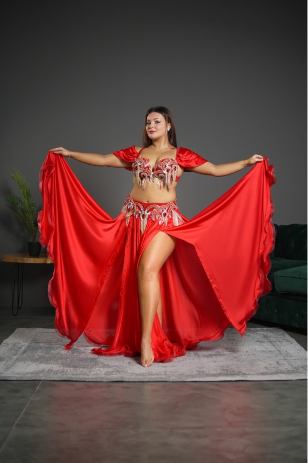 Professional bellydance costume (Classic 338A_1.)